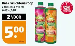 Poiesz Raak vruchtensiroop aanbieding