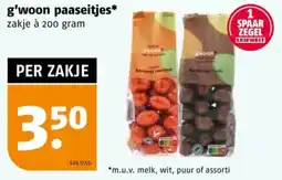 Poiesz G'woon paaseitjes aanbieding