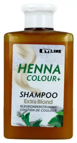 De Online Drogist Evi Line Henna Colour+ Shampoo Extra Blond aanbieding