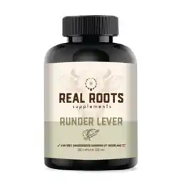 De Online Drogist Real Roots Runder Lever Capsules aanbieding