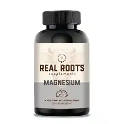 De Online Drogist Real Roots Magnesium Capsules aanbieding