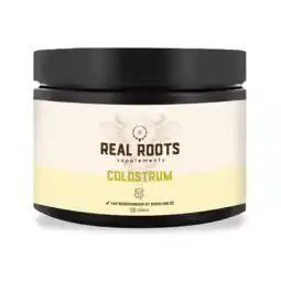 De Online Drogist Real Roots Colostrum Poeder aanbieding
