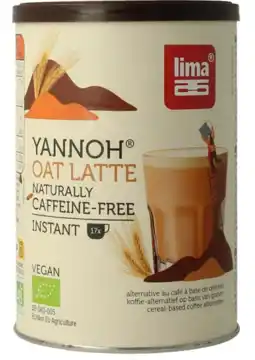 De Online Drogist Lima Yannoh Oat Latte Koffievervanger aanbieding