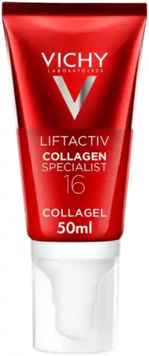 De Online Drogist Vichy Liftactiv Collagen Specialist 16 Glow Boosting Gel aanbieding