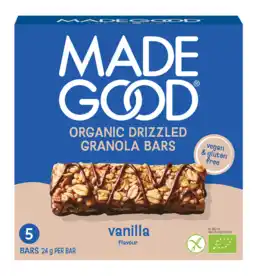 De Online Drogist Made Good Vanilla Granola Bars aanbieding