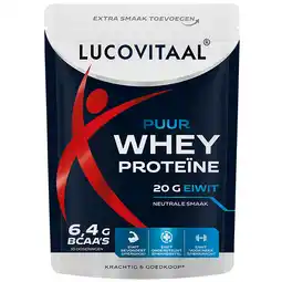 Holland & Barrett Lucovitaal Puur Whey Proteïne Poeder - 10 doseringen aanbieding
