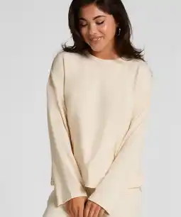 Hunkemoller Hunkemöller Pyjama top Jersey Wit aanbieding