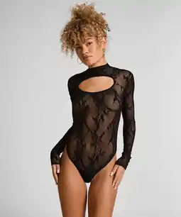 Hunkemoller Hunkemöller Body Lace Zwart aanbieding