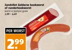 Poiesz Zandvliet Gelderse kookworst aanbieding