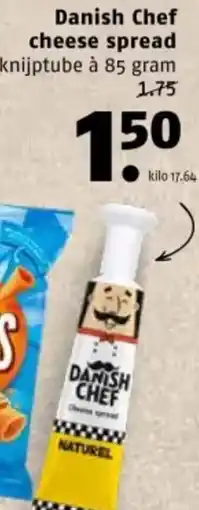 Poiesz Danish Chef cheese spread aanbieding