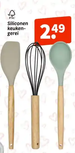 Wibra Siliconen keuken gerei aanbieding