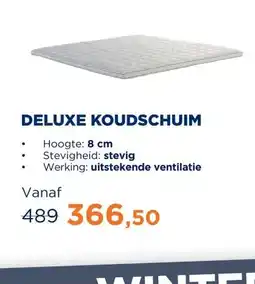 TotaalBED Topmatras Deluxe | Koudschuim aanbieding
