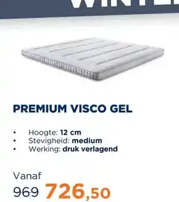 TotaalBED Topmatras Premium | Visco Gel aanbieding