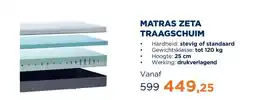 TotaalBED Matras Zeta Traagschuim | 70 x 200 cm | Stevig aanbieding