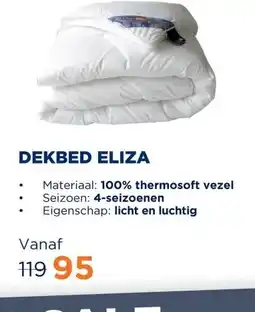TotaalBED Dekbed Eliza 100% thermosoft | 4-seizoenen aanbieding