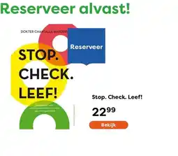 The Read Shop Stop. Check. Leef! aanbieding