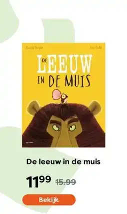 The Read Shop De leeuw in de muis aanbieding