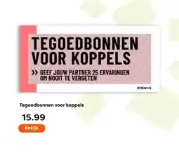 The Read Shop Tegoedbonnen voor koppels aanbieding