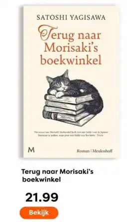 The Read Shop Terug naar Morisaki's boekwinkel aanbieding