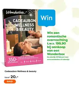 The Read Shop Cadeaubon Wellness & beauty aanbieding