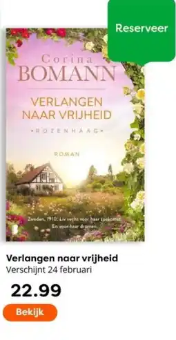 The Read Shop Verlangen naar vrijheid aanbieding