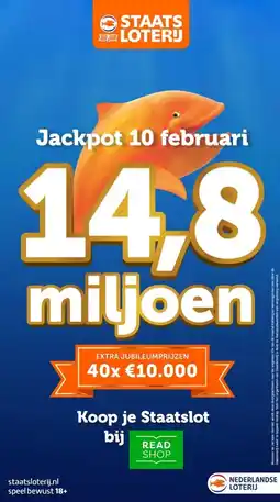 The Read Shop Jackpot 10 februari aanbieding