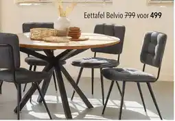 Pronto wonen Eettafel Belvio aanbieding