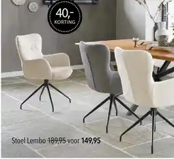 Pronto wonen Stoel Lembo aanbieding