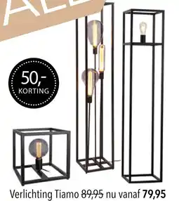 Pronto wonen Verlichting Tiamo aanbieding