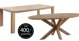 Pronto wonen Eettafel Valvola aanbieding
