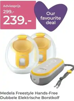Prenatal Medela Freestyle Hands-Free Dubbele Elektrische Borstkolf aanbieding