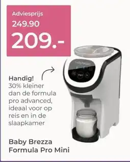 Prenatal Baby Brezza Formula Pro Mini aanbieding