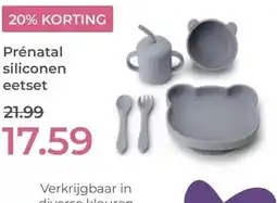 Prenatal Prénatal siliconen eetset aanbieding