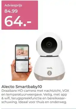 Prenatal Alecto Smartbaby10 aanbieding