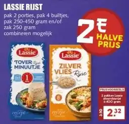 MCD Supermarkt LASSIE RIJST aanbieding