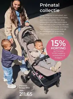 Prenatal Prénatal buggy Bliss aanbieding