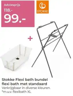Prenatal Stokke Flexi bath bundel flexi bath met standaard aanbieding