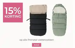 Prenatal op alle Prénatal voetenzakken aanbieding