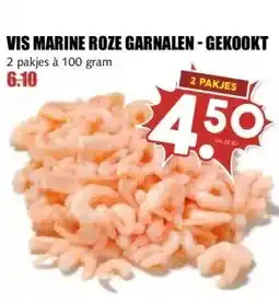 MCD Supermarkt VIS MARINE ROZE GARNALEN-GEKOOKT aanbieding