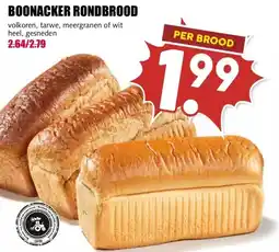 MCD Supermarkt BOONACKER RONDBROOD aanbieding