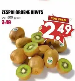 MCD Supermarkt ZESPRI GROENE KIWI'S aanbieding