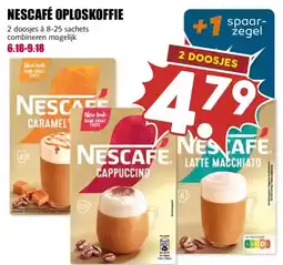 MCD Supermarkt NESCAFÉ OPLOSKOFFIE aanbieding