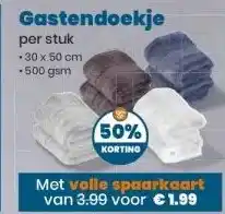 MCD Supermarkt Gastendoekje aanbieding