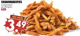 MCD Supermarkt SHOARMAREEPJES aanbieding