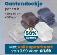 MCD Supermarkt Gastendoekje aanbieding