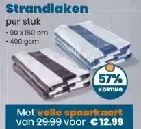 MCD Supermarkt Strandlaken aanbieding