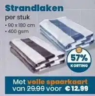 MCD Supermarkt Strandlaken aanbieding