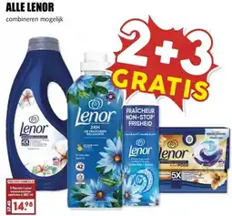 MCD Supermarkt ALLE LENOR aanbieding