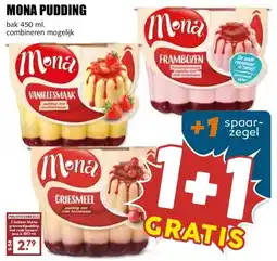 MCD Supermarkt MONA PUDDING aanbieding