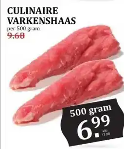 MCD Supermarkt CULINAIRE VARKENSHAAS aanbieding